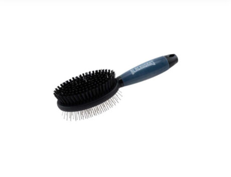 Dual-Sided Pet Grooming Brush – Detangling Pins & Soft Bristles for Dogs & Cats