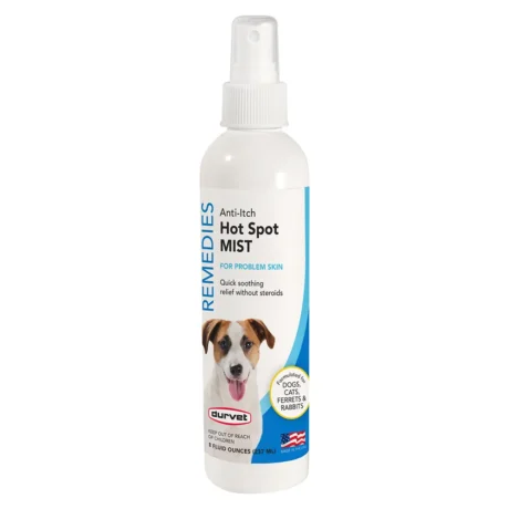Best Anti-Itch Hot Spot Spray | Medicated Spray for Dogs & Pets With Itching, Allergies & Sensitive Skin