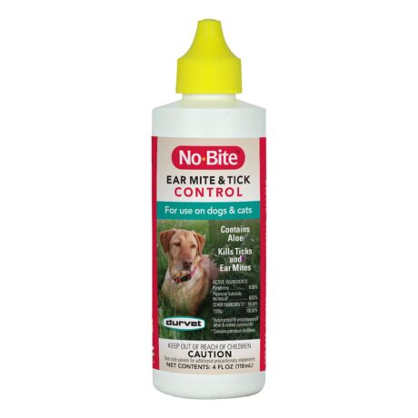 No Bite Ear Mite & Tick Control for Dogs and Cats