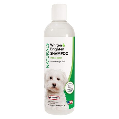 Naturals Whiten & Brighten Shampoo | Gentle Coat Care for Light Fur