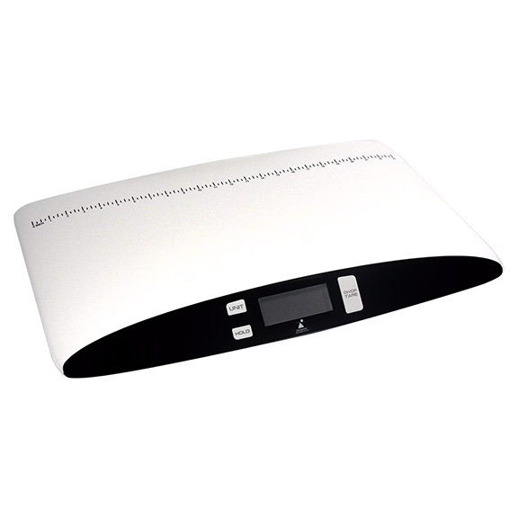 Digital pet scale white