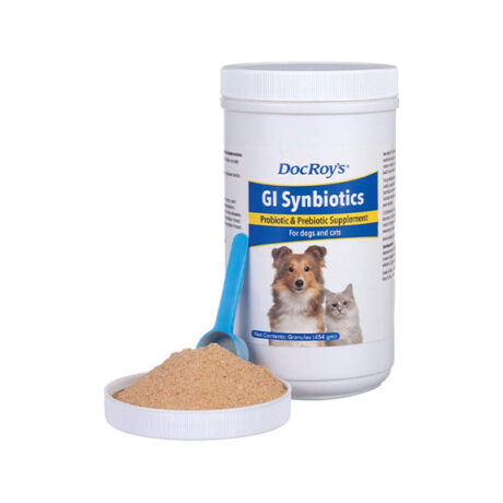 Doc Roy's GI Synbiotics | Digestive Support Supplement for Dogs & Cats