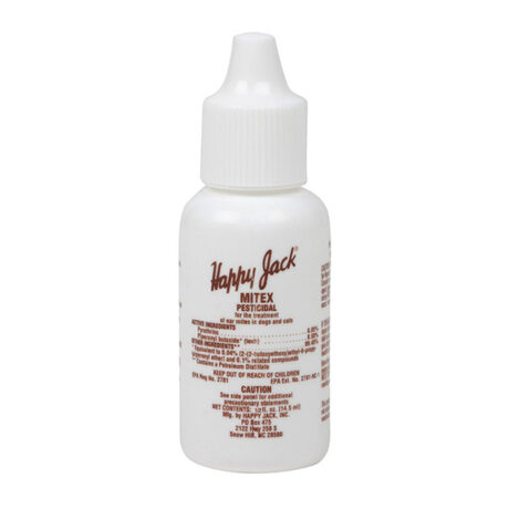 Mitex – Ear Mite Treatment for Dogs & Cats – Fast Acting Ear Care Drops