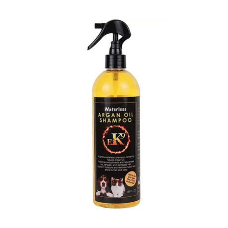 E3 K9 Waterless Argan Oil Pet Shampoo | No-Rinse Spray