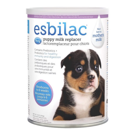 Esbilac Puppy Milk Replacer Powder – Complete Nutrition for Newborn Puppies (12 oz)