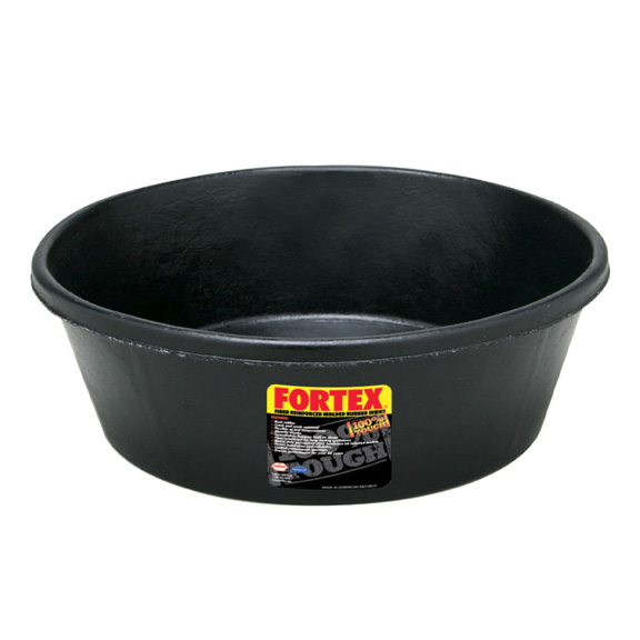 Fortex Rubber Feed Dishes 3gal