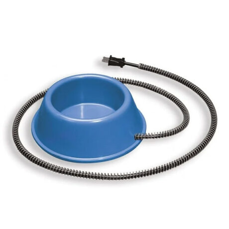 Heated Dog Bowl For Outdoors (Blue)
