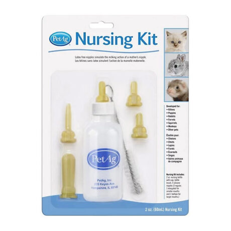 PetAg — Pet Nursing Bottle Kit for Newborn Puppies & Small Animals