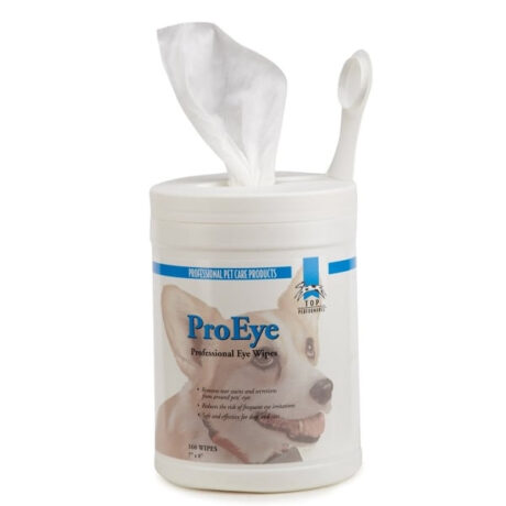 Pro Eye Wipes for Dogs | Gentle Eye Cleaning Wipes (Pack of 160)