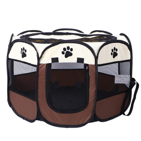 Foldable Pet Playpen – Portable Indoor & Outdoor Puppy Exercise Pen