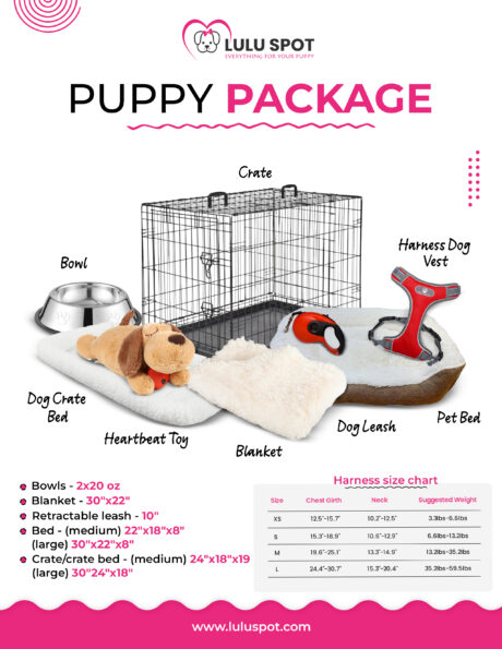 Puppy Starter Kit – Training Comfort Package